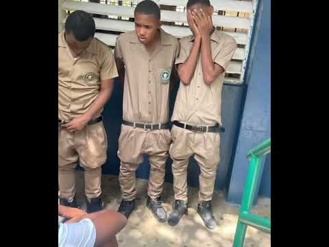 THIS IS HOW SOME JAMAICAN YOUTH SCHOOL UNIFORM LOOK GOING TO SCHOOL Jamaica Jamaicanstudents Fyp