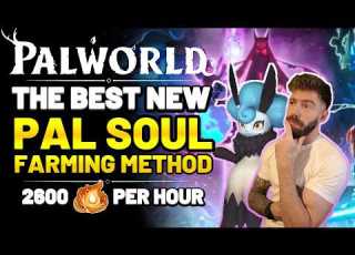 The Best NEW Pal Soul Farm In Palworld 2600 Giant Souls Per Hour