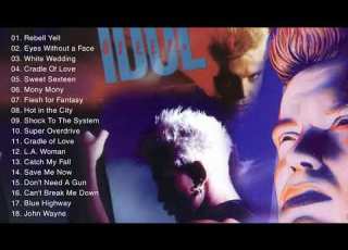  The Best Of Billy Idol Billy Idol Greatest Hits Full Album 2022