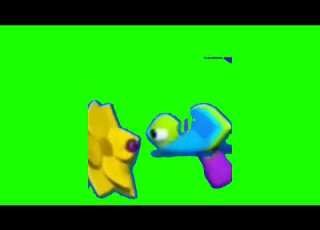 Baraem Bird Blue Green Greens Screen