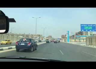  ذاكر حسين الحي السابع المحور الجديد حتي صلاح سالم النفق ٨ دقايق فقط مده الرحلة
