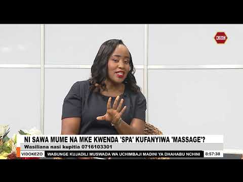 Mduara Wa Maliwaza Ni Sawa Mume Na Mke Kwenda Spa Kufanyiwa Massage Mduara Wa Maliwaza Ni Sawa Mume Na Mke Kwenda Spa Kufanyiwa Massage
