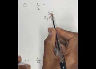  تحويل الور لاعداد عشرية رياضيات Maths