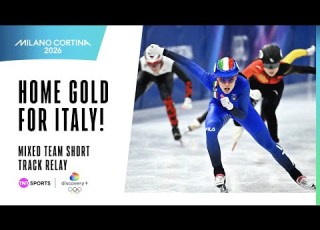 What A Race Mixed Team Short Track Relay Highlights Winter Olympics 2026