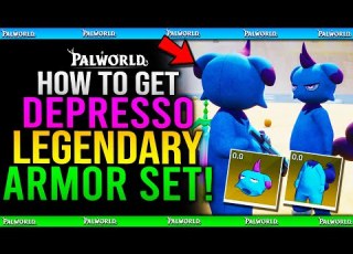  Palworld How To Get NEW LEGENDARY DEPRESSO ARMOR SET Halloween Content Update Secret Mission