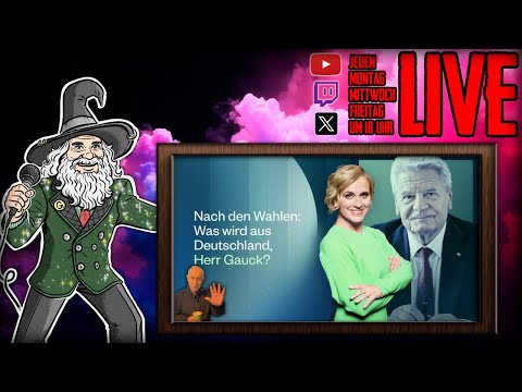 LIVE Joachim Gauck Bei Miosga Ein Paar Kleinigkeiten