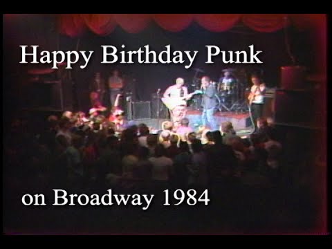 The Naked Lady Wrestlers Play Happy Birthday Punk Last Night Of The On Broadway June 16 1984