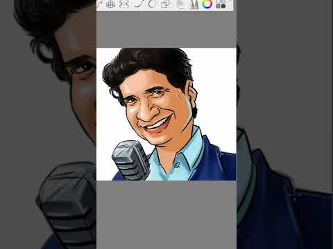 Cartoon Caricature Of KK I Drawing Shorts Art