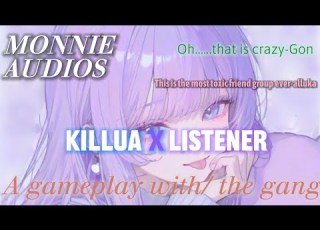 Game Night With The Gang Ft Gon Alluka Killua X Listener