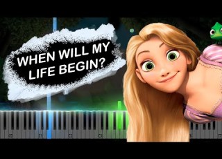  When Will My Life Begin From Tangled Piano Tutorial