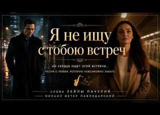 Я не ищу с тобою встреч Пронзительная песня о любви которую невозможно забыть Лейла Пачулия