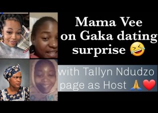  Mama Vee As Surprise Guest On Gaka Dating Tallyn Ndudzo Page Facebook Live
