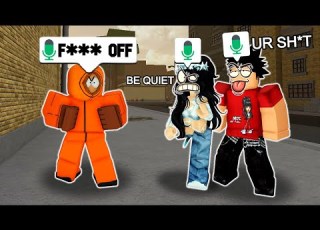 Pretending To Be Kenny In Roblox Da Hood VOICE CHAT