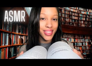  ASMR LIBRARY ROLEPLAY Typing Sounds Page Turning Writing Sounds Whispered Video