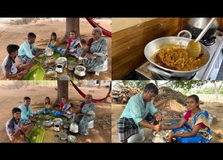  Kammanjoru Best Choice Karuvattu Khujamba Mango Khujamba Food Cooking VillageCooking Tamil