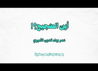  أين الضجيج العذب والشغب عمر بهاء الدين الأميري