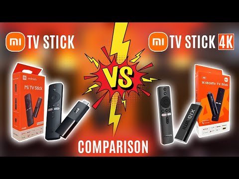 TV Stick VS Tv Stick Diffrences Between Xiaomi Mi TV Stick 4k And Mi TV Stick