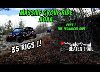 HUGE Offroad ATV SXS Group Ride At AOAA OFFROAD Park