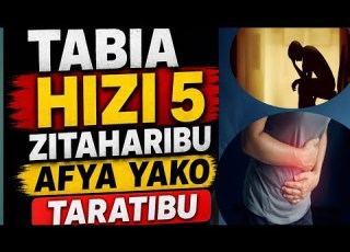Unajiumiza Bila Kujua Vitu 5 Hatari Kwa Afya Yako Acha Mara Moja Tabia Hizi