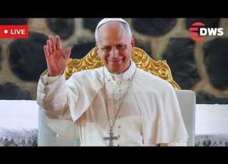 LIVE Pope Leo Celebrates Mass At Japoma Stadium Cameroon AK1Z