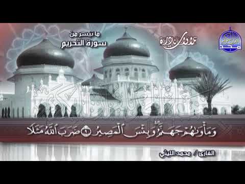 تلاوة مبكية نادرة التحريم والحاقة الشيخ محمد الليثي Mohamed Alleithy تلاوة مبكية نادرة التحريم والحاقة الشيخ محمد الليثي Mohamed Alleithy