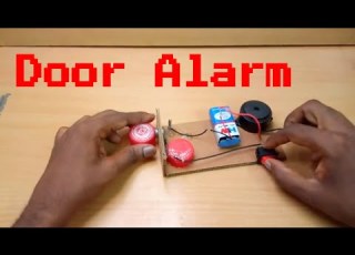 Homemade Door Alarm How To Make Magnetic Door Alarm