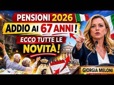Pensioni 2026 Addio Ai 67 Anni Ecco Tutte Le Novità