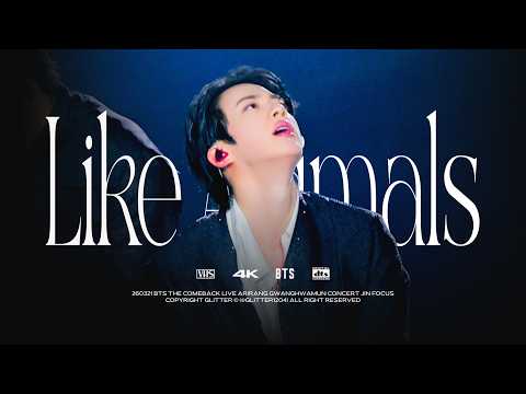 4K Cam 260321 BTS The Comeback Live Arirang Gwanghwamun Concert Like Animals Jin Focus