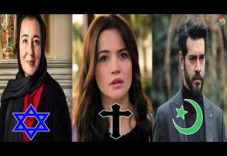 ديانات و الأعمار الحقيقية لأبطال مسلسل زهور الدم لن تصدق ان بعضهم غير مسلم