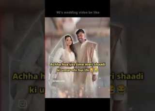  90s Wedding Video Be Like Shortsvideo Shortsfeed Shorts Wedding