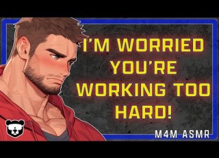 FULL VERSION Taken Care Of By Daddy Bear During Burnout M4M ASMR
