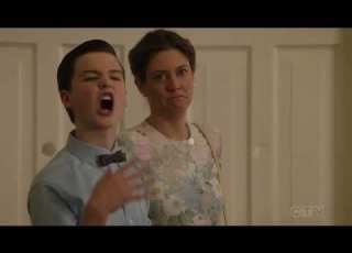  Sheldon Stands Up For His Family In Church Scene Young Sheldon 6x1