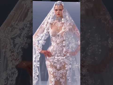 3 Most Beautiful Wedding Dress U Ever See Fashion Runway Dress Weddingdress Shortvideos