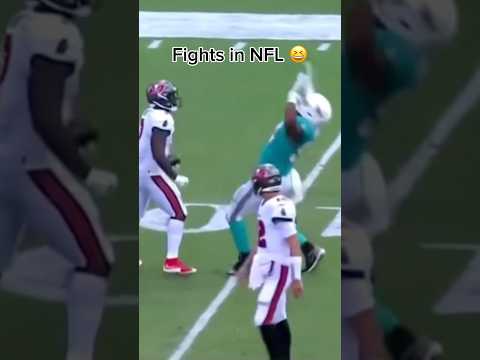 Fights In The NFL Vs NHL Nflhighlights Nflmemes Nfl