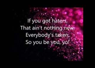  1 Girl Nation Haters Lyrics Video