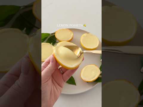 Let S Make Some Lemon Possets With Meyer Lemons From My Tree Recipe In The Comments Lemon