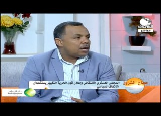  أسامة علي عبد الماجد ـ رئيس تحرير صحيفة اخر لحظة يتحدث معلقا على الاتفاق السياسي