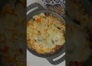  قلايه بندوره بالباذنجان والجبنه زاكيه للفطور Tomato With Eggplant And Cheese