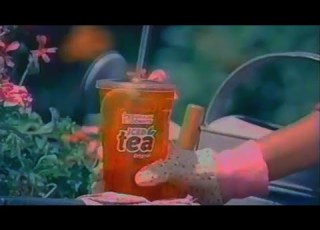  Dunkin Donuts Iced Tea Commercial Naomi Campbell 2007