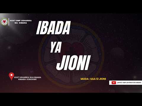 IBADA YA JIONI 26 MARCH 2026
