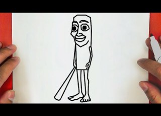  كيف ترسم تونج تونج تونج ساهور خطوة بخطوة How To Draw Tung Tung Tung Sahur
