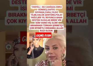 TANYELİ BU CAMİADA EBRU GÜNDEŞ YILDIZ TİLBE ZARA SAFİYE SOYMAN BİR YIL BOYUNCA BANA DESTE Ebrugündeş