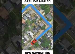 GPS Live Map 3d