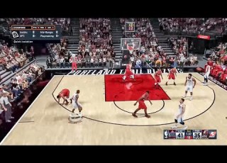 JAMAL BREAKS HIS OPPONENT NBA 2K16 PLAY NOW CLIPPERS VS TRAIL BLAZERS