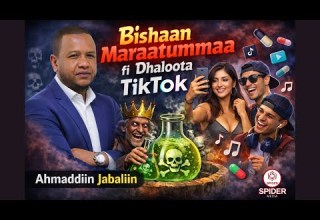 Bishaan Maraatummaa Fi Dhaloota TikTok Ustaaz Ahmaddiin Jabaliin