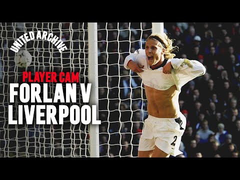 Player Cam Forlan V Liverpool 2002 03