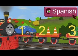 Learn Numbers With Shawn The Train SPANISH Aprendan Los Números Con Shawn El Tren