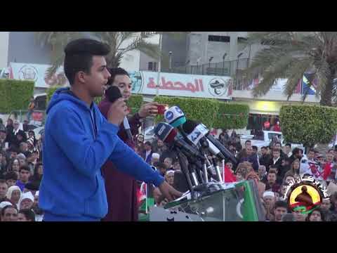 أجمل أغنية ضد الظلم والطغيان معاذ الطيرة يــ ــــنشد بصوت الحرية في مظاهرة مدينة مصراتة