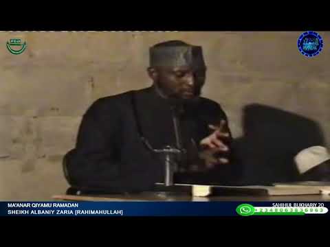 Ma Anar Qiyamu Ramadan Sheikh Albaniy Zaria Rahimahullah