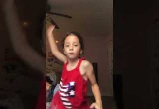 Violet Starr Dance Warm Up For An Up Coming Video